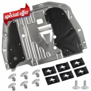 Fit Honda Civic 2016-2021 Engine Splash Guard Under Car Shield Cover Board MPN (74110-TBA-A00 90674-TY2-A01)