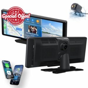 25HOURS 10.26" IPS Portable Car Stereo