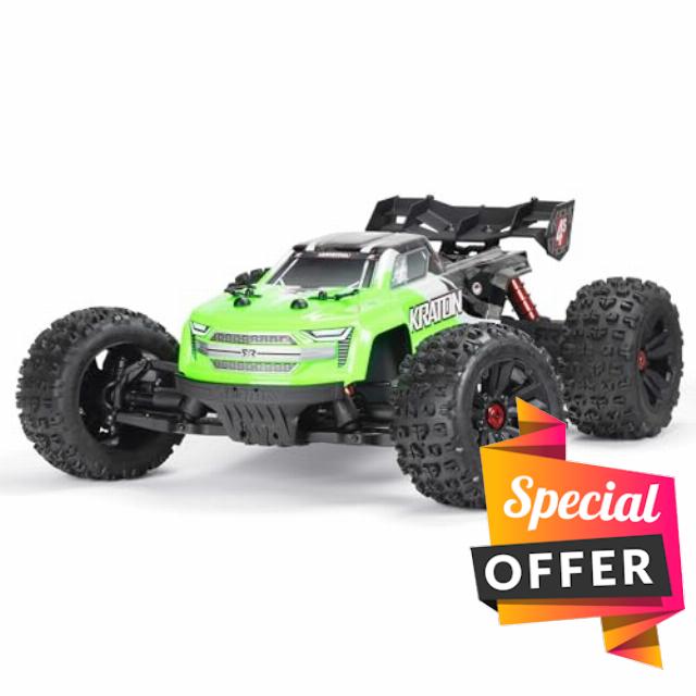 ARRMA RC Truck KRATON 4X4 4S BLX 1/10TH 4WD Speed Monster Truck RTR(Battery and Charger Not Included)