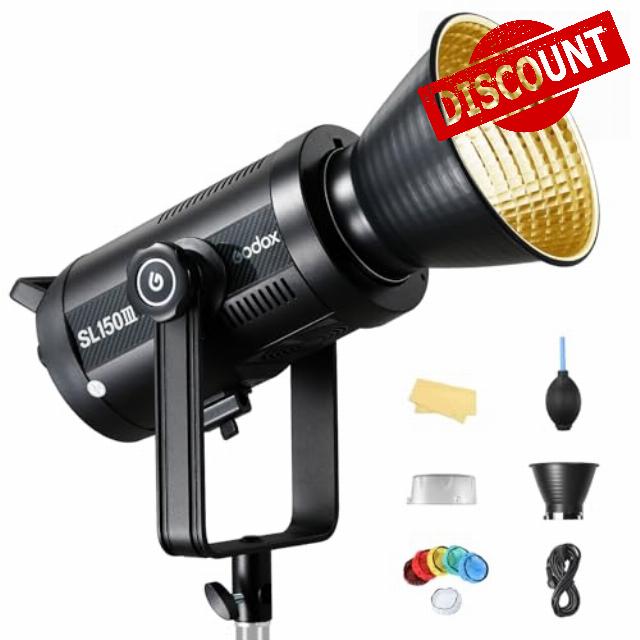 Godox SL150III Bi Continous Lighting Bi-Color LED Monolight 160W 2800-6500K 80