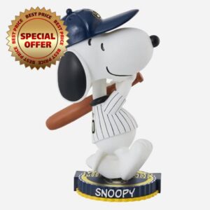 Snoopy Milwaukee Brewers 2023 Peanuts Bighead Bobblehead MLB Baseball