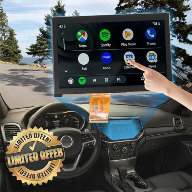 Yunnergo 8.4" Uconnect Touch-Screen 4C UAQ LCD Radio Navigation Screen Compatible with RAM Challenger Compass 2017-2023 LA084X01 (SL)(02)