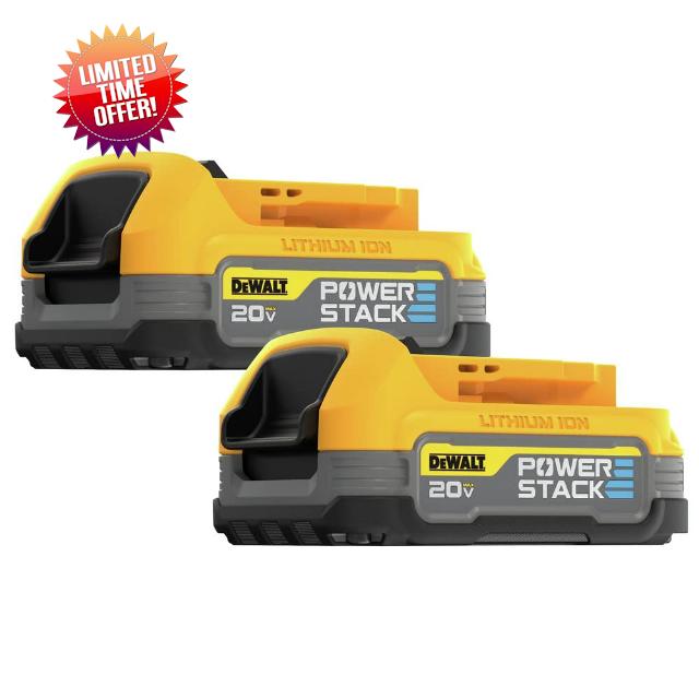 DEWALT 20V MAX* POWERSTACK™ Compact Battery