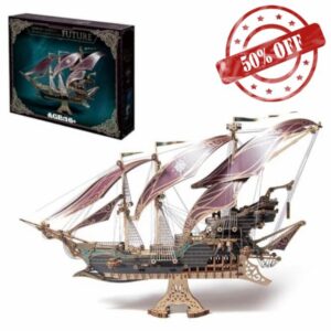 MINDEN 3D Wooden Puzzle Ship