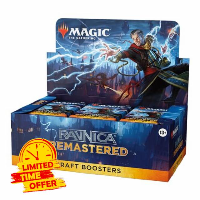 Magic: The Gathering Ravnica Remastered Draft Booster Box - 36 Packs (540 Cards)