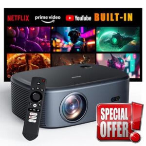 NexiGo Outdoor Netflix Projector