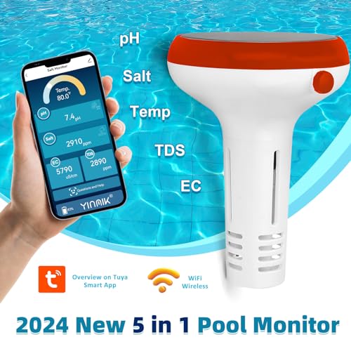 WiFi pH and Salinity Tester for Swimming Pool