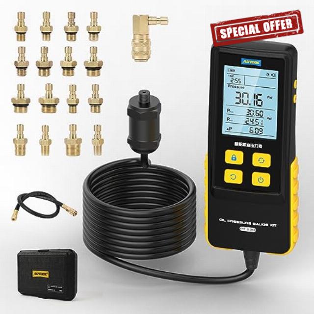 AUTOOL Oil Pressure Tester