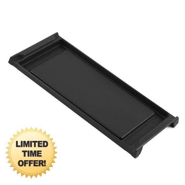 Allstare WB31K10220 Griddle Replacement Parts for GE Stove Parts Cafe Griddle Plate GE Stove Top Cast Iron Center Griddle Pan General Electric Gas Range Parts Cooktop Griddle Flat Top Pan 1 Pack