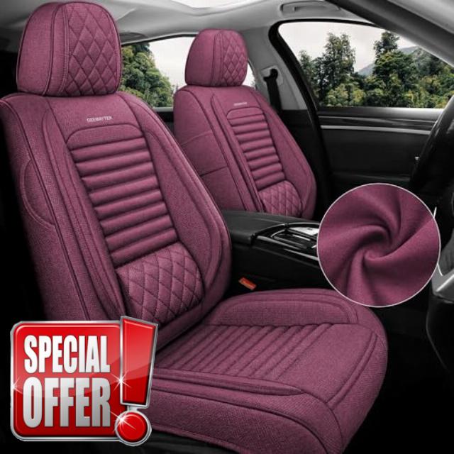 GEEMAYTEK Car Seat Covers Full Set