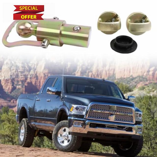 GOMADEIT 60618 Gooseneck Ball fits for Dodge Ram 2500 3500 Gooseneck Ball Hitch Kit