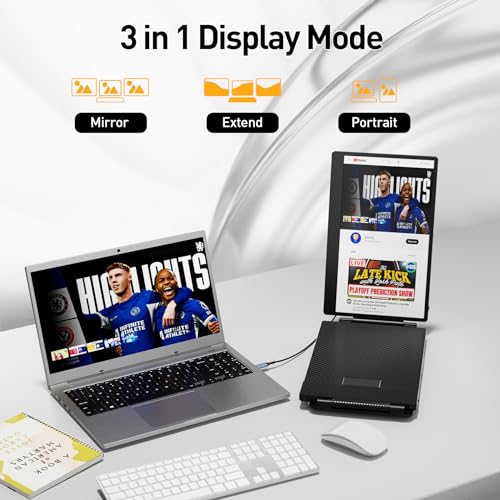 Laptop Extended Monitor Compatible with Mac