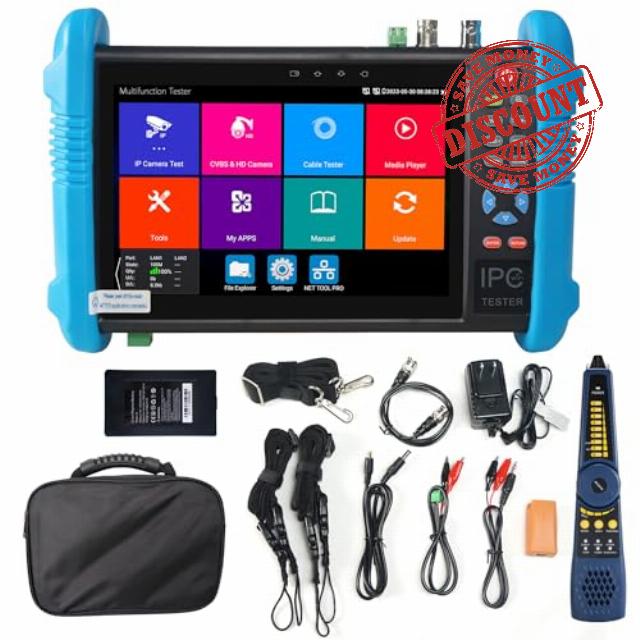 WANLUTECH Upgraded 8K IP Camera Tester