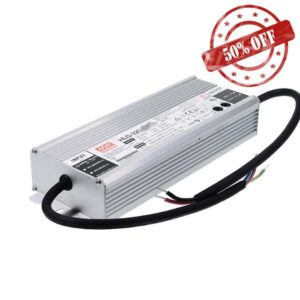 Mean Well HLG 320W 48V 6.7A LED Driver， HLG-320H-48A Switching Power Supply Converter Transformer with IP65