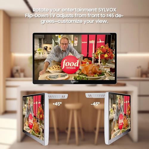 12-Volt Small TV with 90-Degree Rotation
