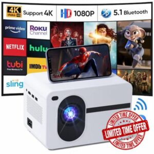 Projector with Wifi and Bluetooth