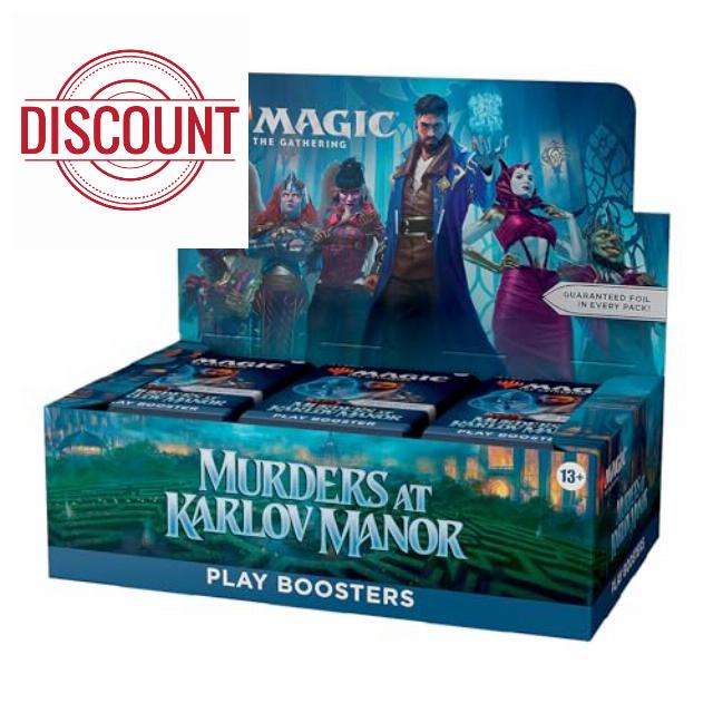 Magic: The Gathering Murders at Karlov Manor Play Booster Box - 36 Packs (504 Magic Cards)