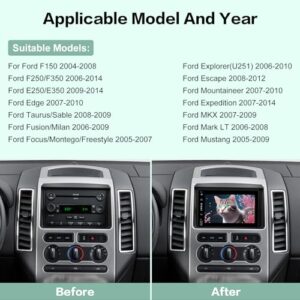 7 inch Touch Screen F-150 Stereo