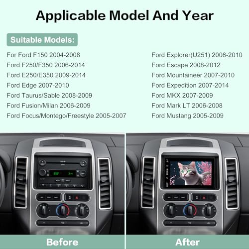 7 inch Touch Screen F-150 Stereo