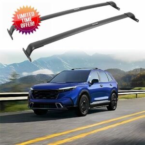 Roof Rack Cross Bars Fit for 2023 2024 Honda CR-V CRV & CRV Hybrid Cargo Carrier Crossbar Rooftop Accessories with Side Rails