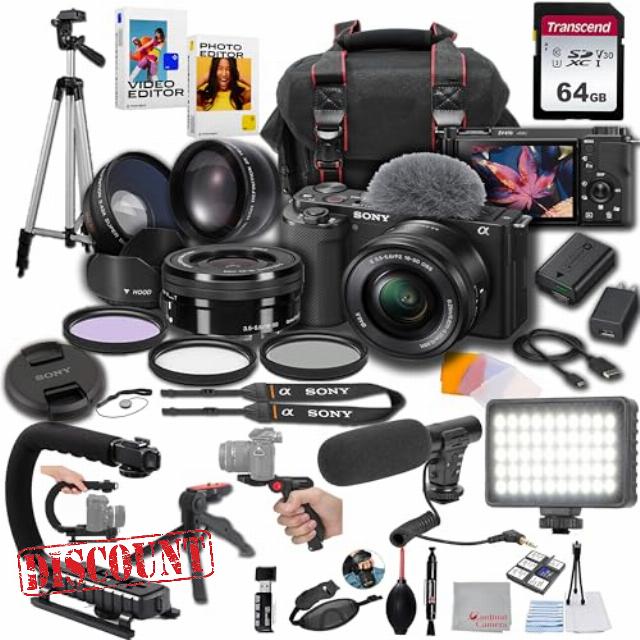 Sony ZV-E10 + 16-50mm Lens