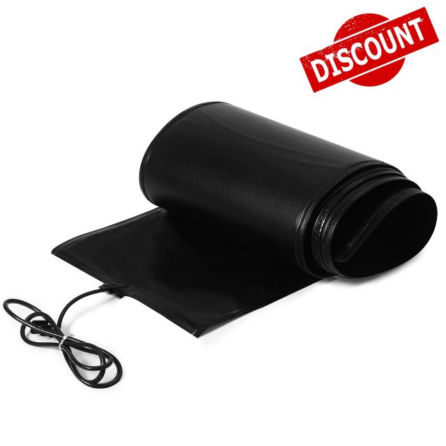 Baquler 10 ft Snow and Ice Melting Mats Roof and Valley Heater Ice Dam Prevention Heated Outdoor Mats Electric Snow Melting Mats for Winter Snow Removal