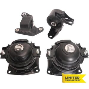 Engine Motor and Transmission Mount Set of 4