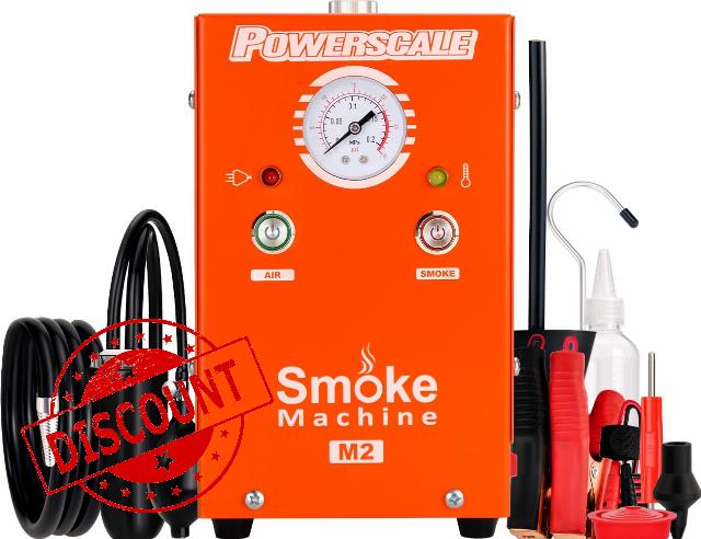 Powerscale M2 Automotive Smoke Machine Built-in Air Pump