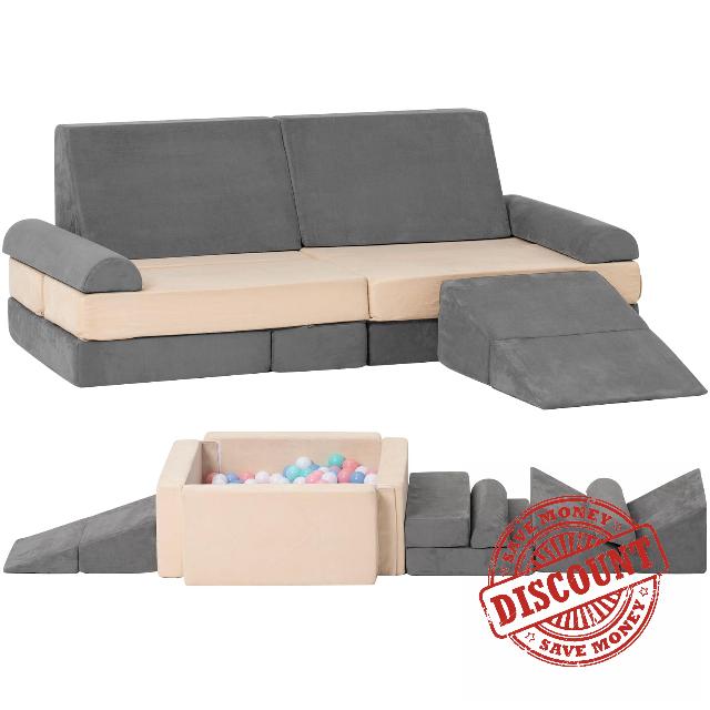 LOAOL Kids Couch Foam Couch for Kids