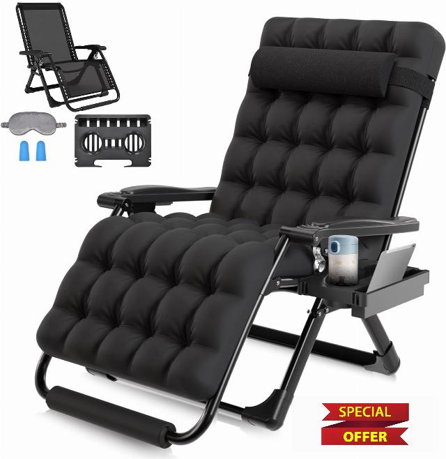 ZENPETIO Oversized Zero Gravity Chairs XXL