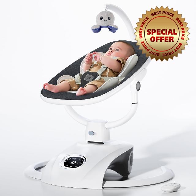 VaVaSoo Rocking Bassinet for Baby & Baby Swing