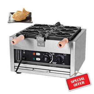 CPVKRY Commercial Electric Waffle Maker