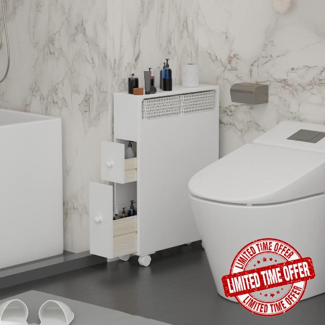 MASAKA B&W Bathroom Organizers and Storage