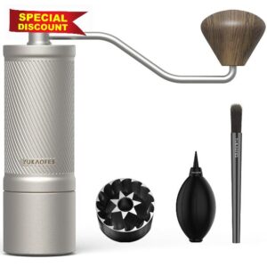 YUKAOFES Manual Coffee Bean Grinder-U Pro S Capacity 40g 7-Core Burr