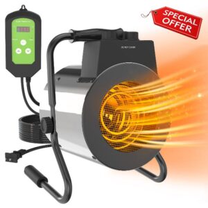 SEEYANG Greenhouse Heater with Thermostat