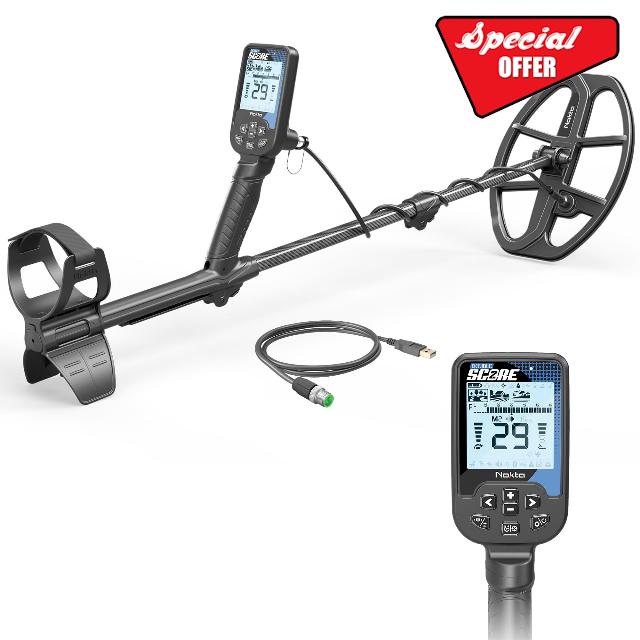 Nokta Score Metal Detector for Adults - Fully Waterproof
