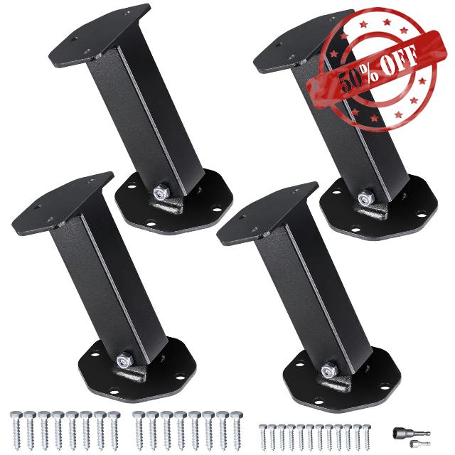 Oxphanor Roof Riser Brackets Kit 4 Pack