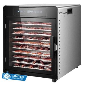 Septree Food Dehydrator for Jerky 800 Watts