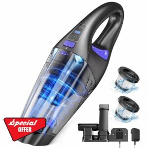 BSRCO Handheld Vacuum Cordless Car Vacuum Cleaner 9000PA