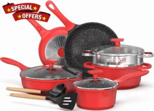 imarku Pots and Pans Set