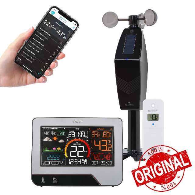 La Crosse Technology V23-WTH Wi-Fi Professional Color Wind + Weather System