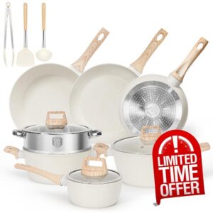 SODAY Pots and Pans Set Non Stick