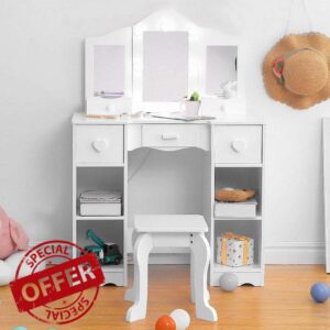 GAOMON Kids Vanity Table