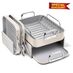 Caraway Squareware Set - Square Pans Set - Perfect for Griddling