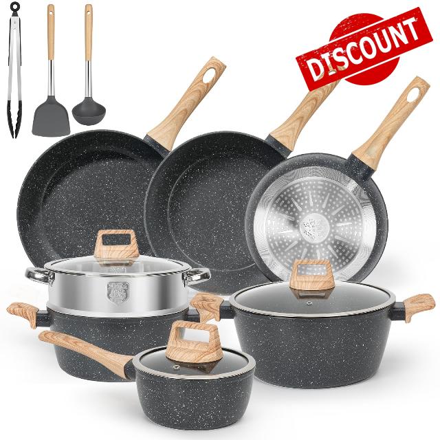 SODAY Pots and Pans Set
