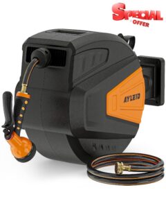 Ayleid Retractable Garden Hose Reel