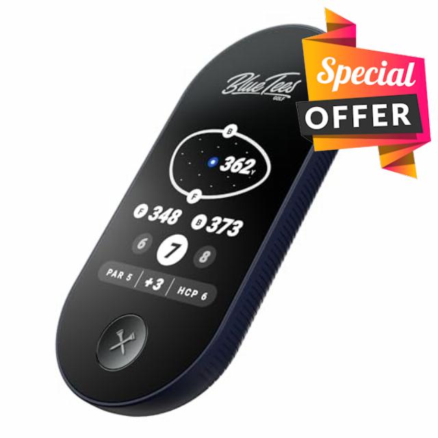Blue Tees Golf Ringer - Magnetic Golf GPS Handheld