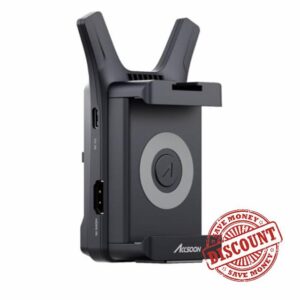 ACCSOON CineView Nano Wireless Video Transmitter 1080p 60fps ≤0.06s Latency 500ft Range up to 4 Devices Monitoring