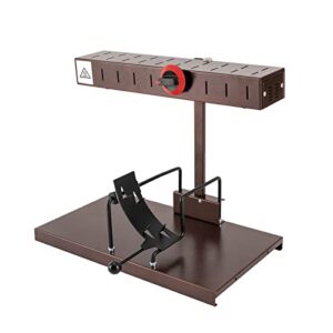 Commercial Electric Raclette Machine Rapid Heating Cheese Wheel Melter Dish for A Half of Cheese Wheel