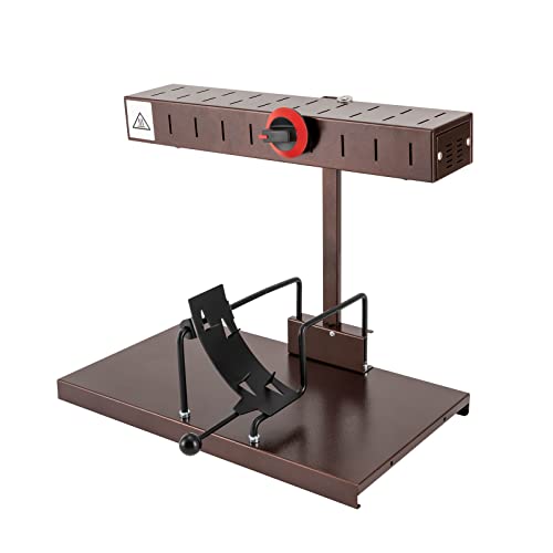 Commercial Electric Raclette Machine Rapid Heating Cheese Wheel Melter Dish for A Half of Cheese Wheel